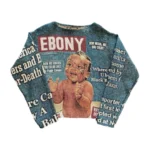 Ebony Mag Woven Tapestry Sweater