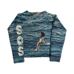 Sza Sos Woven Tapestry Sweater